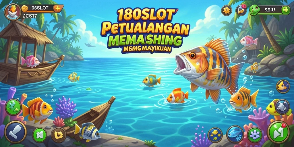 Tangkapan ikan di game 180SLOT yang seru dan mendebarkan.