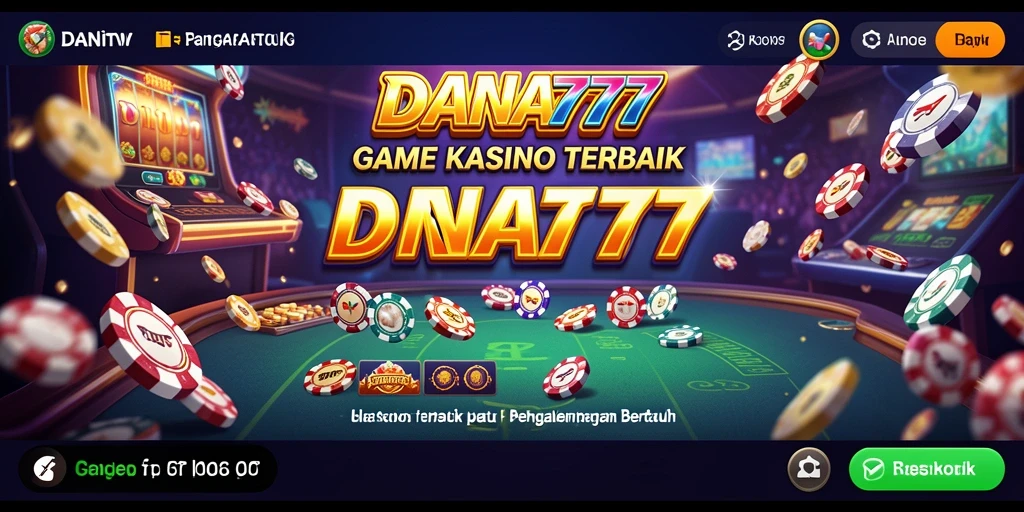Gameplay mendebarkan DANA777 dengan berbagai pilihan permainan Kasino.