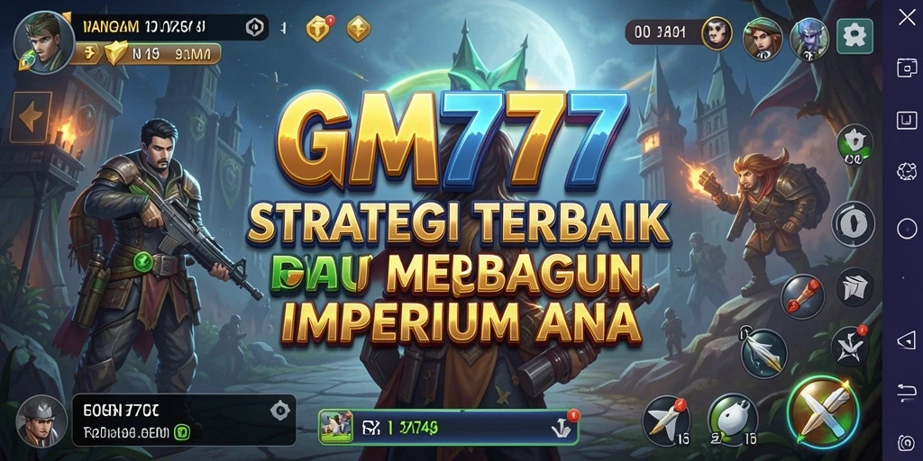 Tangkapan layar GM777 menampilkan aksi strategi yang intens.