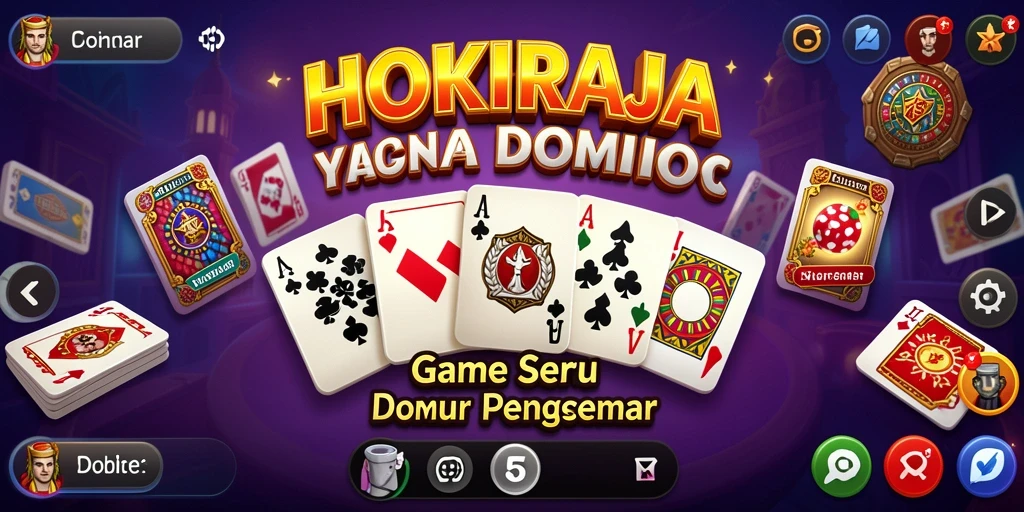 Tampilan gameplay HOKIRAJA yang seru dan menarik.
