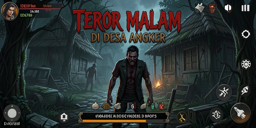 Tangkapan layar gameplay ID6788 yang menegangkan dan menyeramkan.
