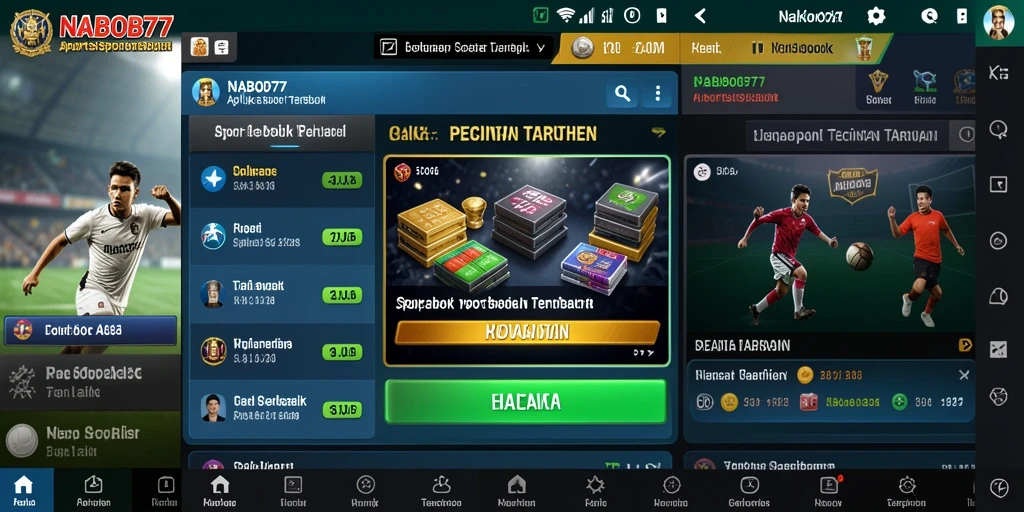 Tampilan gameplay yang menarik dari NABOB77 Sportsbook.